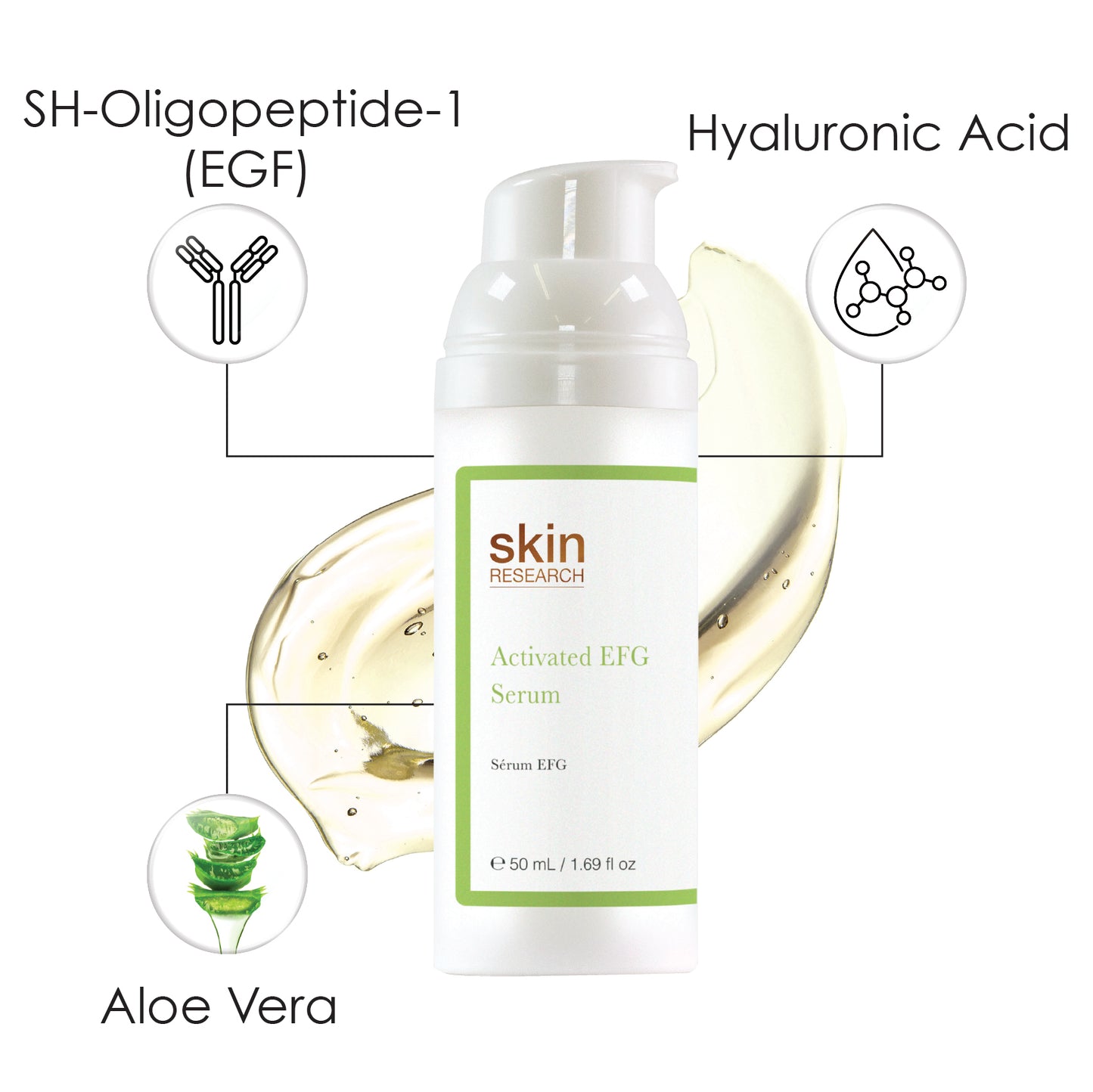 EGF Serum - 60ml pump (Epidermal Growth Factor) (50ml)