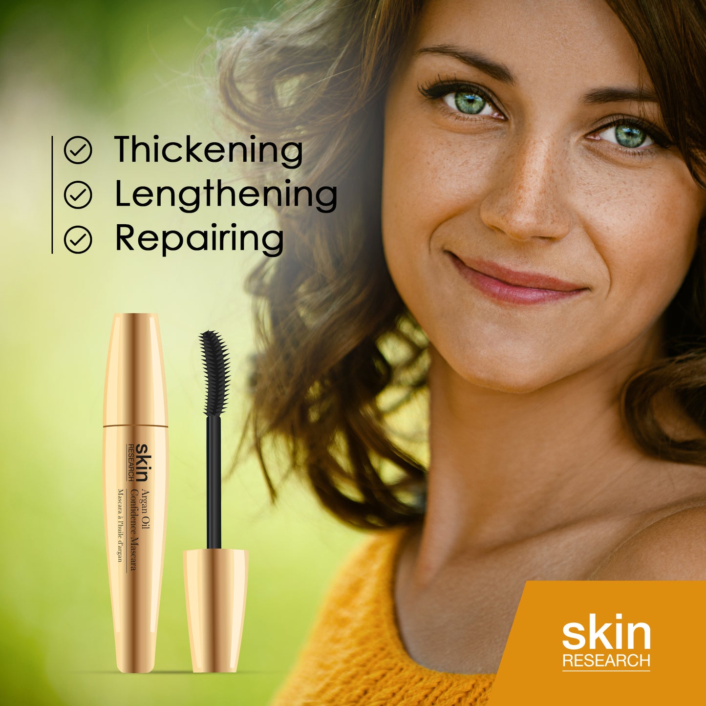 Skin Research Triple Thickening Confidence Mascara 12ml