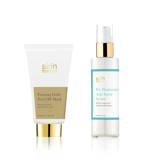 K2 Firming Gold Peel Off Mask + Pro Hyaluronic Acid Facial Serum