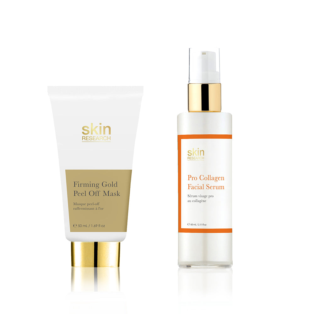 K2 'Firming Gold Peel Off Mask + Pro Collagen Facial Serum