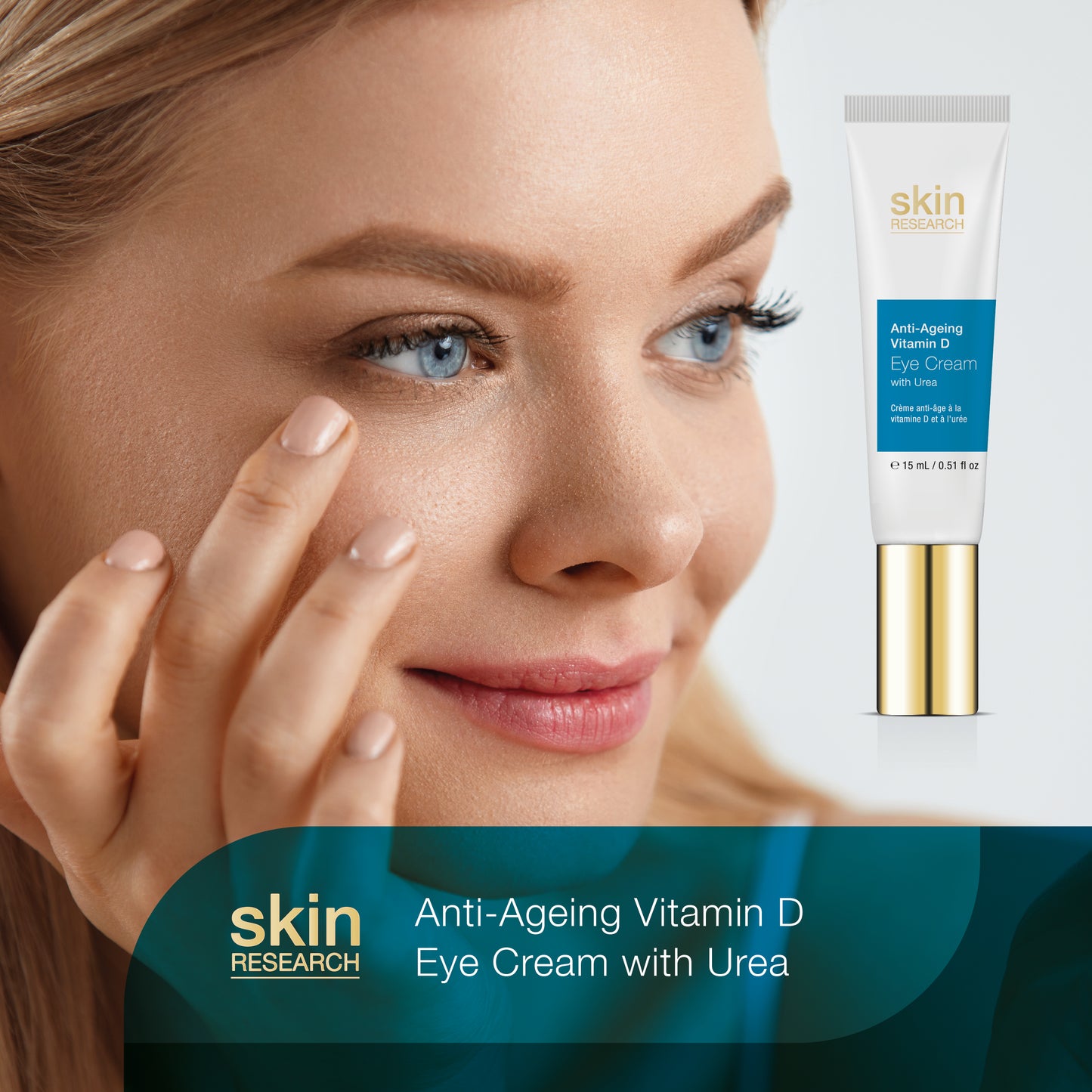 Anti-Ageing Vitamin D Eye Cream with Urea