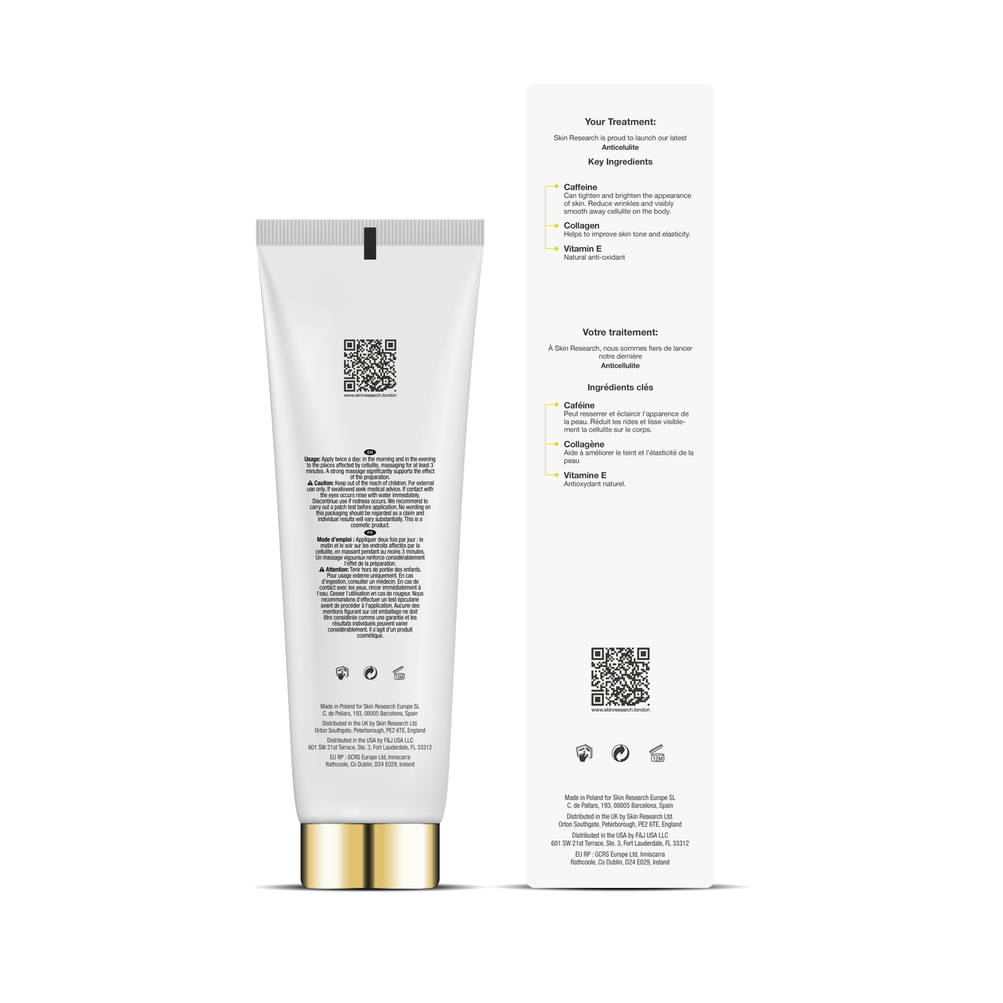 Skin Research Anticelulite 100ml - skinChemists