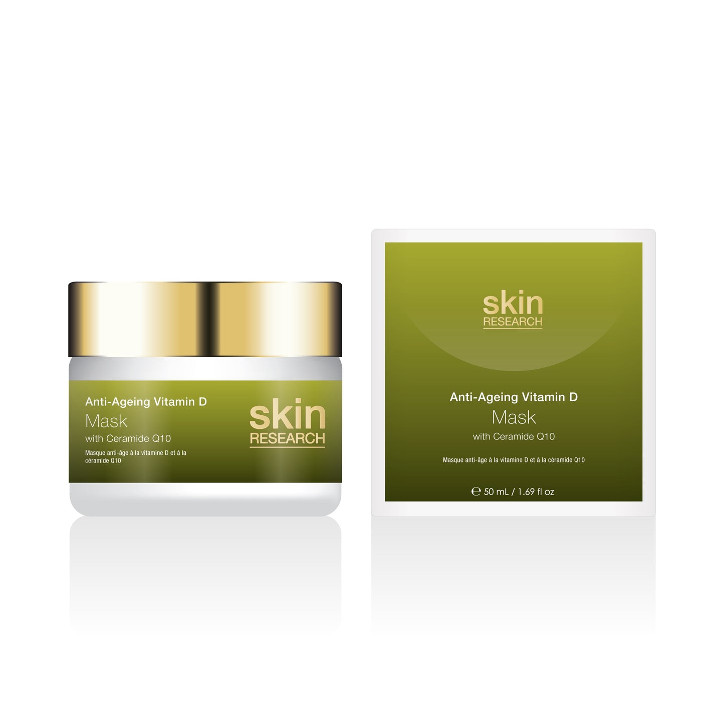 Skin Research Anti-Ageing Vitamin D & Ceramide Q10 Mask