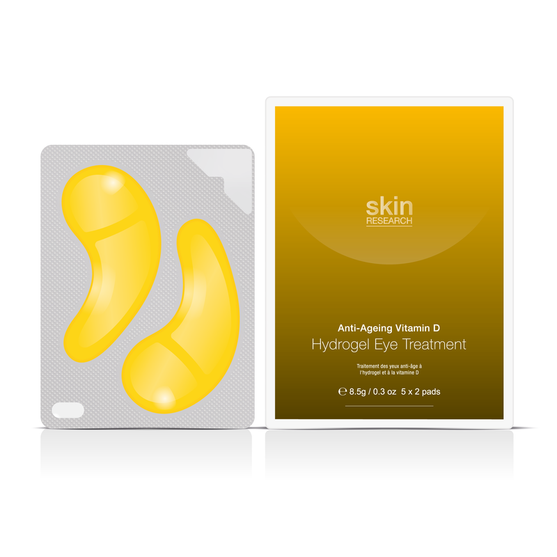 K3 Skin Research Anti-Ageing Vitamin D Day Moisturiser with Hyaluronic Acid + Night Moisturiser with Vitamin C and Vitmain E + Hydrogel Eye Treatment