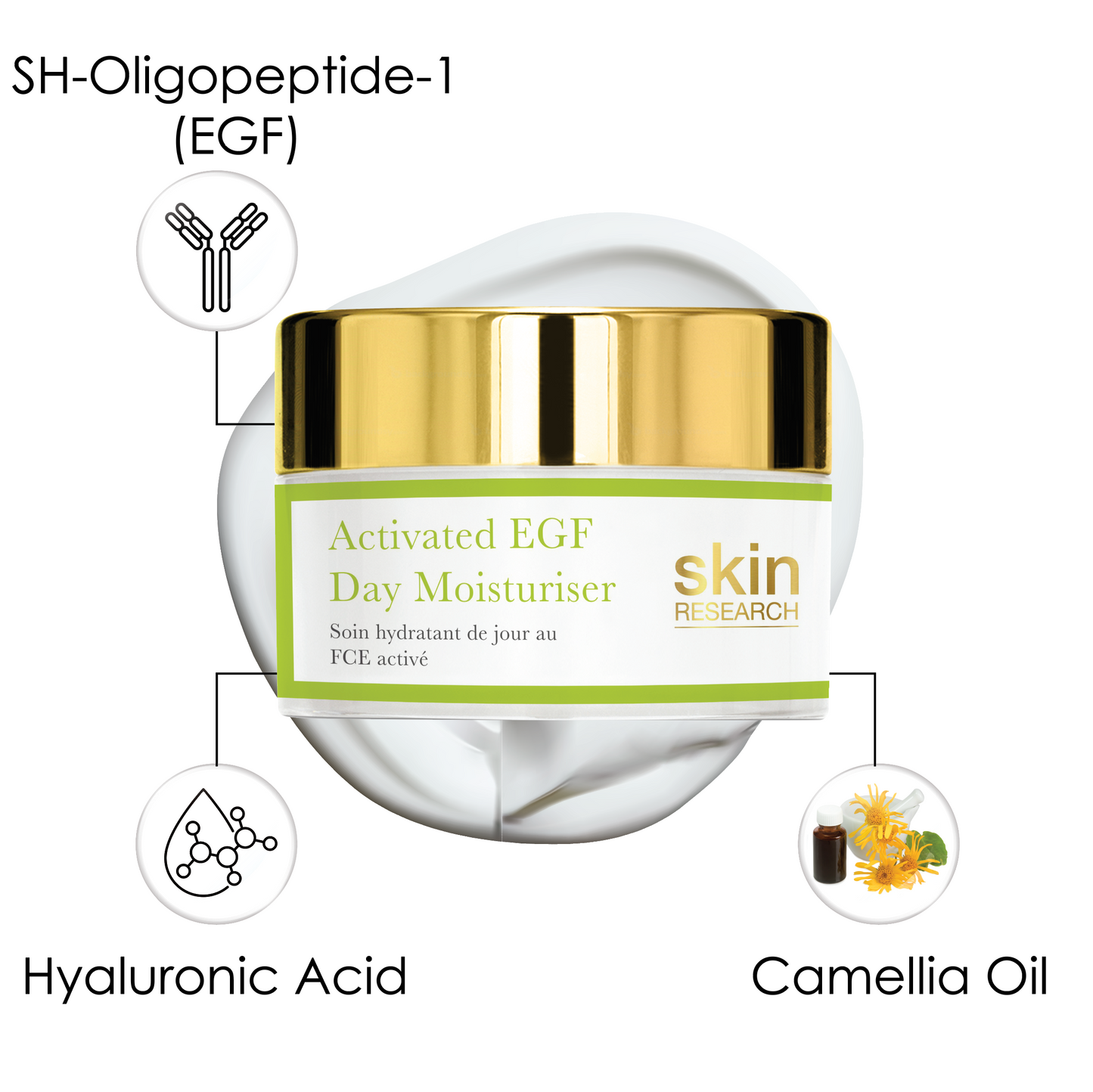 Activated EGF day moisturiser