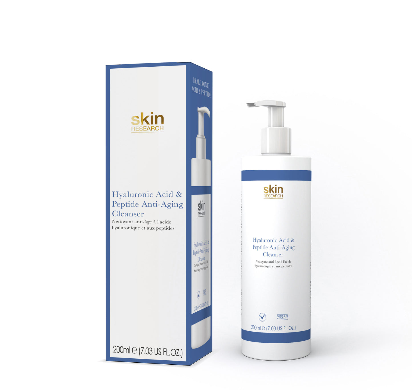 Hyaluronic Acid & Peptide Anti-Aging Cleanser 200ml