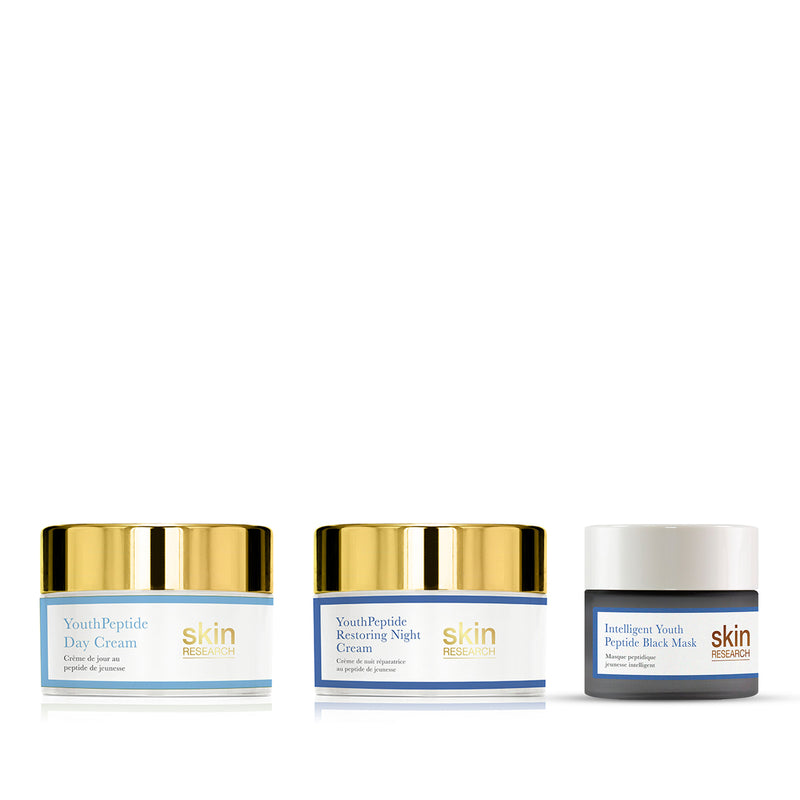 K3 Skin Research Youth Peptide Day & Night Moisturiser, Mask