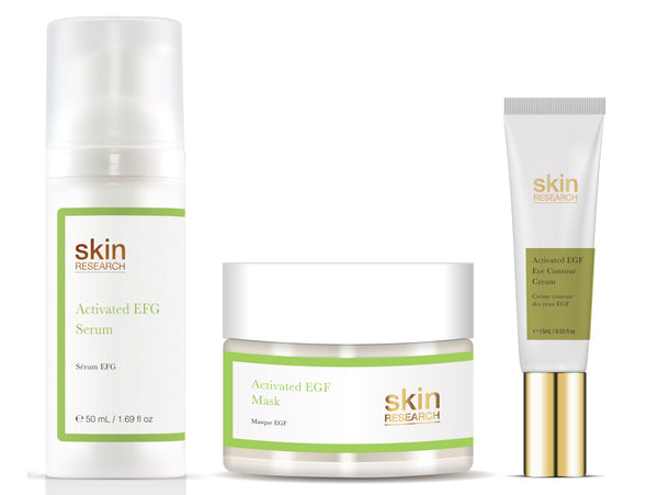 K3 Skin Research Epidermal Growth Factor Eye Contour Cream + Mask + Serum