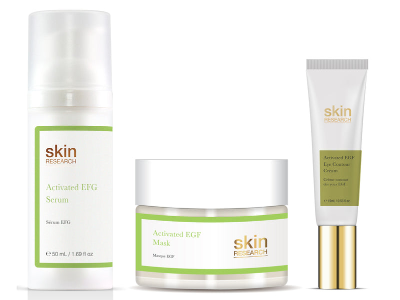 K3 Skin Research Epidermal Growth Factor Eye Contour Cream + Mask + Serum